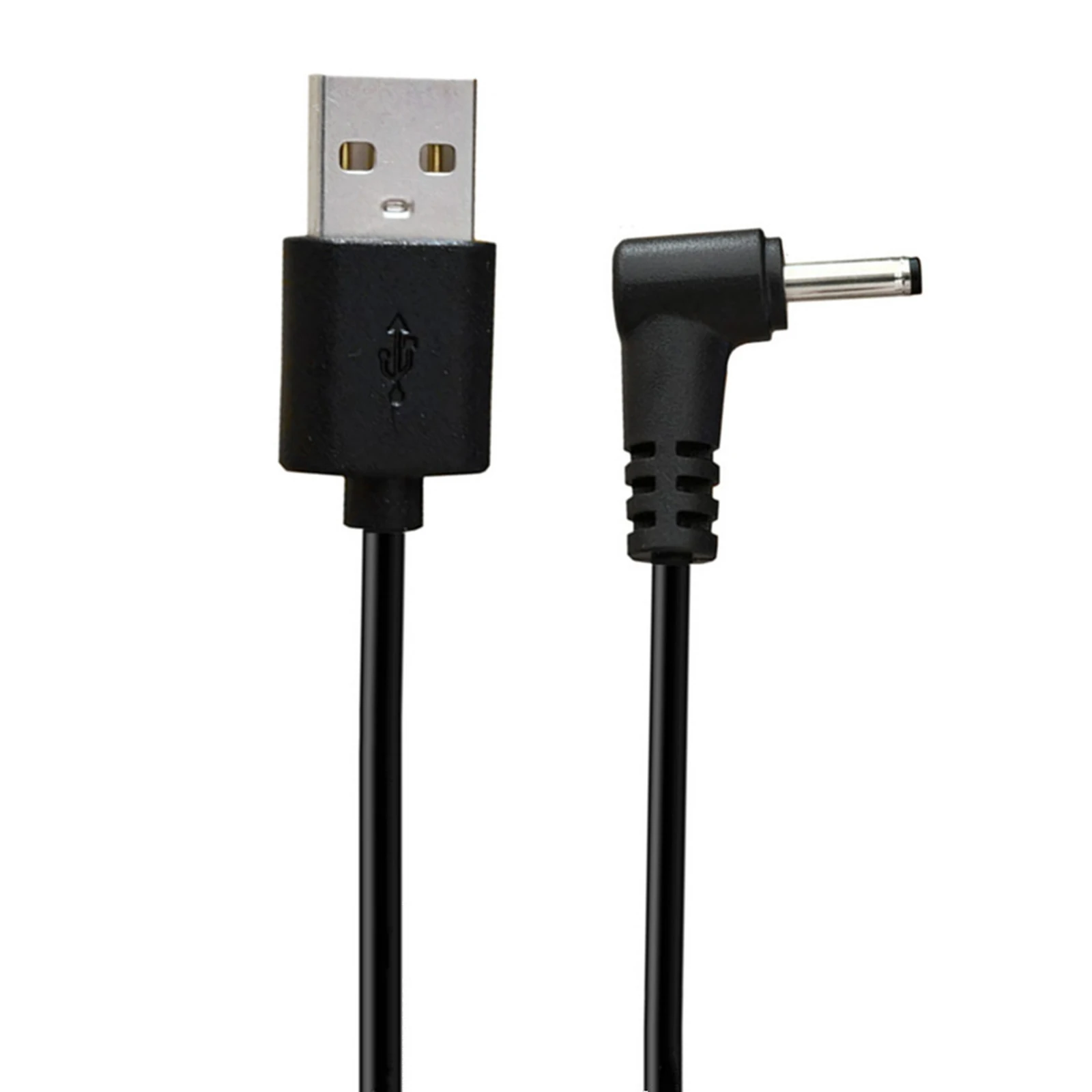 462E 25cm USB to DC5V 3.5x1.35mm Adapter Elbow Head Cable Fast Charging Data Line