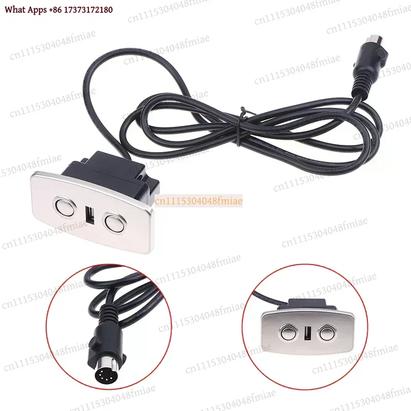 Massage Recliner Switch Controller USB Socket Charging Straight 5 Pin Electric Sofa Recliner Remote Replacement