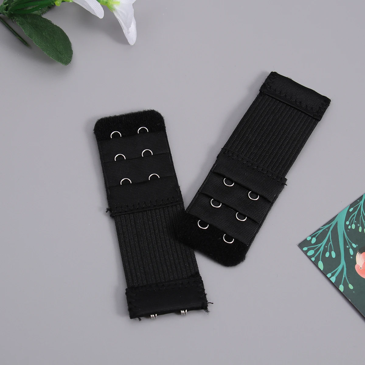 

6pcs Bra Extender 3 Rows Hooks Adjustable Elastic Strap for Pregnancy Nursing Women Underwear Accessories Bra Buckle Extension