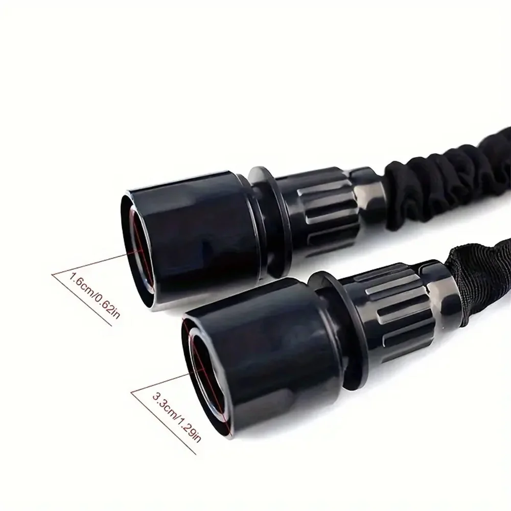 المنزلية 1 قطعة ارتفاع ضغط حديقة تلسكوبي انبوب ماء 25FT 50FT 75FT 100FT 125FT حديقة انبوب ماء غسيل السيارات مدفع المياه سيارة #6