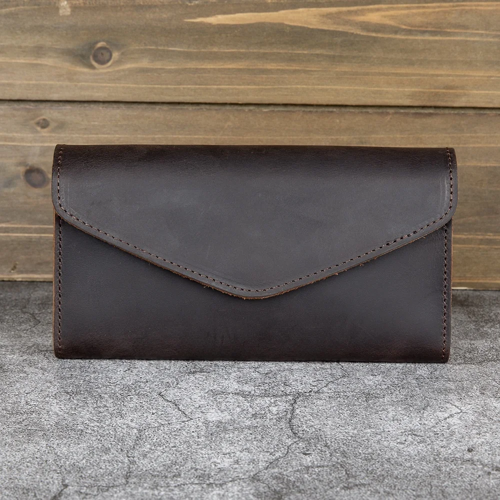 

Leather Waist Bag Men's Double Layer Mobile Phone Bag across Belt Outdoor Construction Universal Top Layer Cowhide