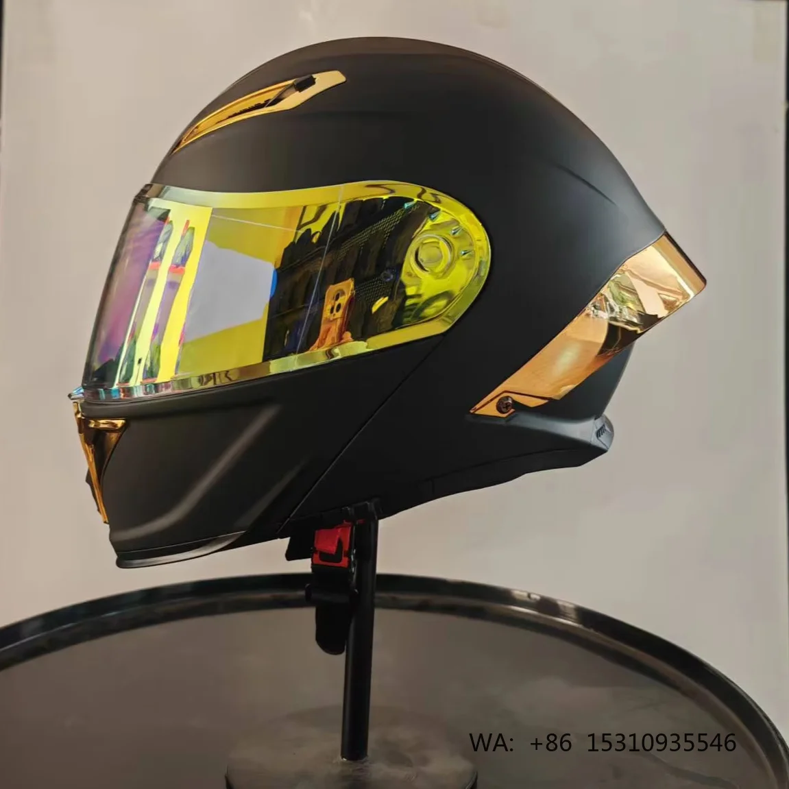 TOOP Modular Helmet Motorcycle DOT Approved Double Visor Customizable with Tail Wing Ventilated and Breathable Cascos Para Moto