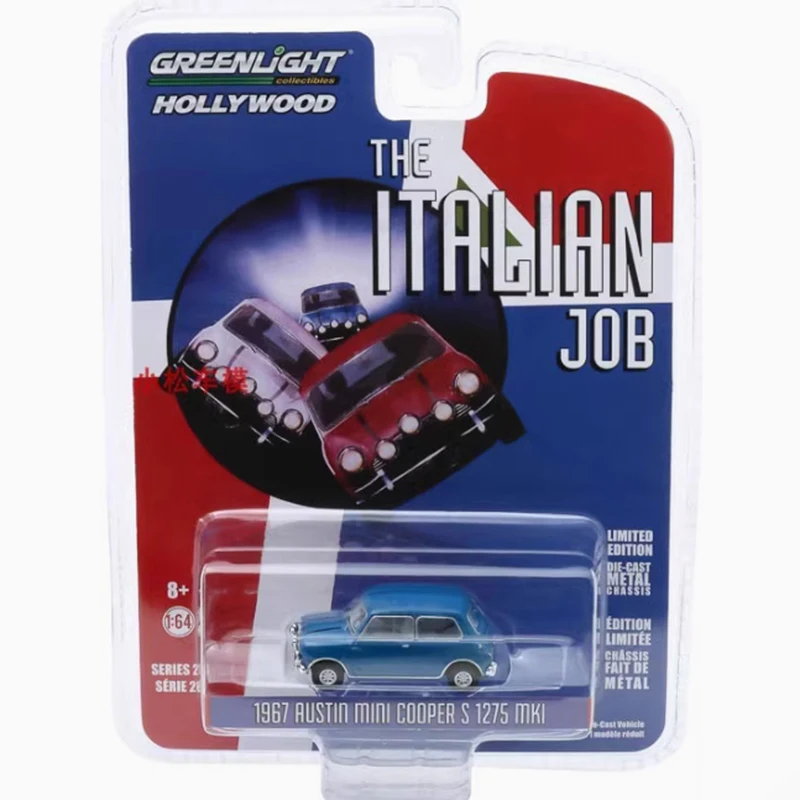 Greenlight 1/64 Scale 1967 Austin's Mini Cooper Alloy Car Model Classics Adult Souvenir Gift Static Display