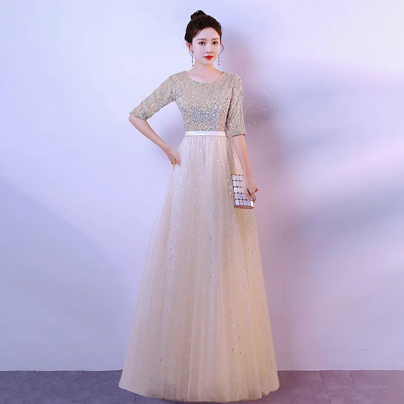 Костюм для хора, женское длинное платье, костюм для хора для взрослых, хост, Recitation Red Song, художественный экзамен, соло, вечернее платье