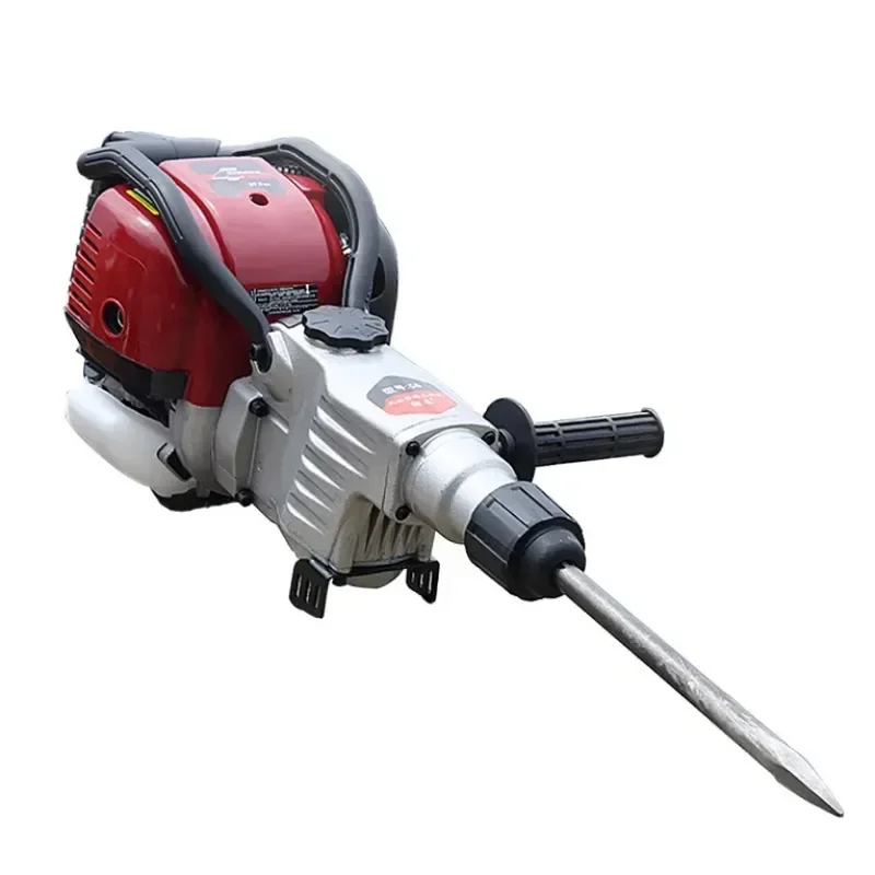 

Handheld Gasoline Impact Drill 3-In-1 Multi-Purpose Gasoline Hammer, Concrete Destruction Tool, Crushing And Demolition Pick