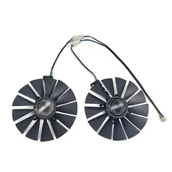 NEW 95MM T129215SM RX 580 GPU Fan,For ASUS DUAL RX 580、ROG STRIX RX 580、 RX570、RX470、ROG STRIX GTX 1050 Video card cooling fan