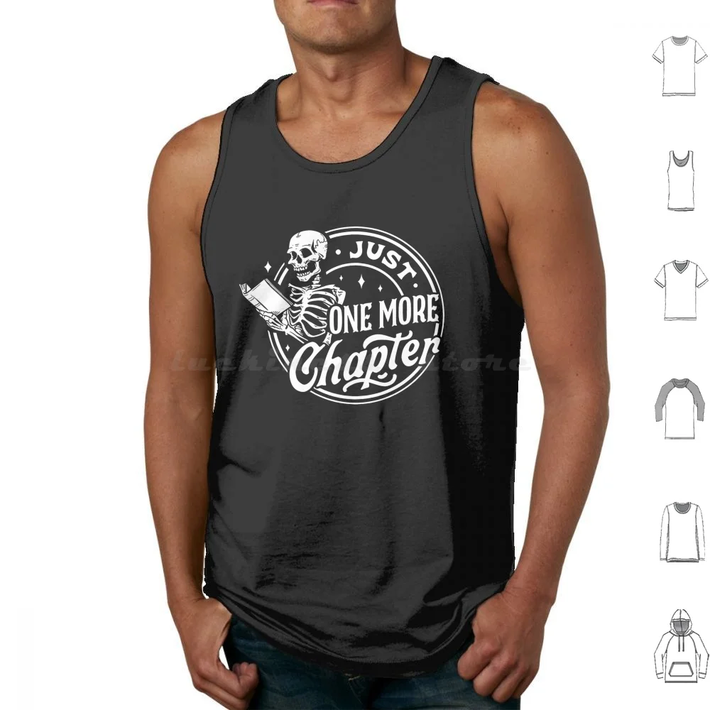 Reading Skeleton , Just One More Chapter , Skeleton Reading , Book Lover , Reading , Booktrovert , Reader , Funny Book Vest