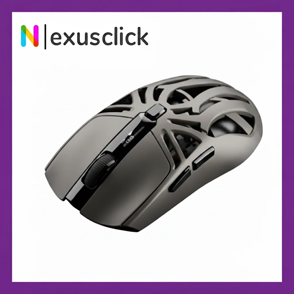 

Tri-Mode BT/2.4G/Wired Gaming Rechargeable Mouse,10000DPI Adjustable Lightweight Ergonomic Design Mouse For PC Mac Computer