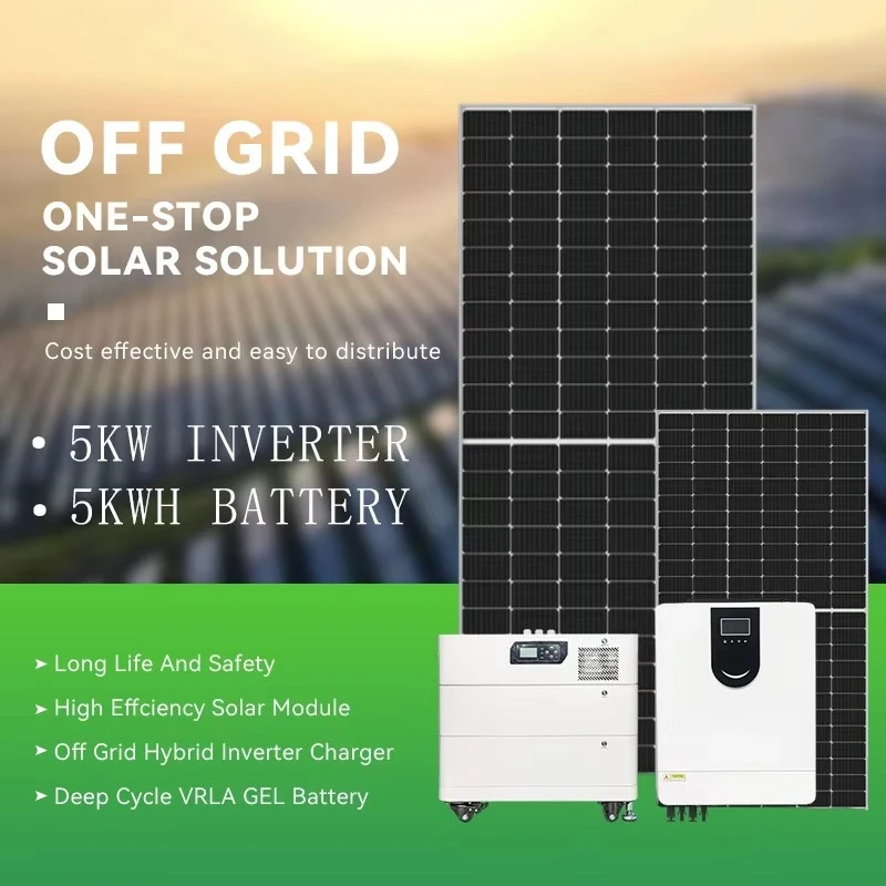 

Powerful 48V 51.2V Complete Solar Energy System Kit 5KWH 10KWH 15KWH 30kWH Pure Sine Wave Hybrid Inverter 5kw 10kw 230V Battery