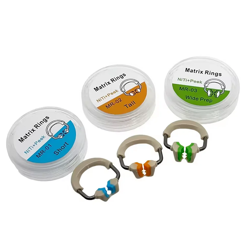 

Стоматологические матричные ленты Niti, пружинное зажимное кольцо, секционные контурные матричные ленты, инструменты для стоматологических инструментов, короткие/высокие/широкие
