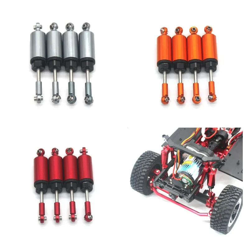 MN 128 accessories MN86S mn128 RC remote control car metal parts with built-in spring shock absorber