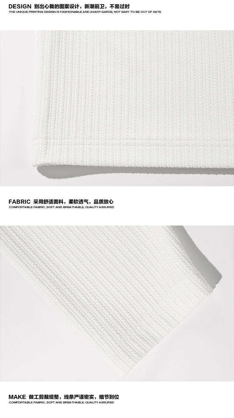 Herren-T-Shirt mit V-Ausschnitt, langen Ärmeln, vertikalen Streifen, geripptem Stoff, lockerer Passform, bequem, lässig, Basic-Oberteil für Herren. – Detail 17