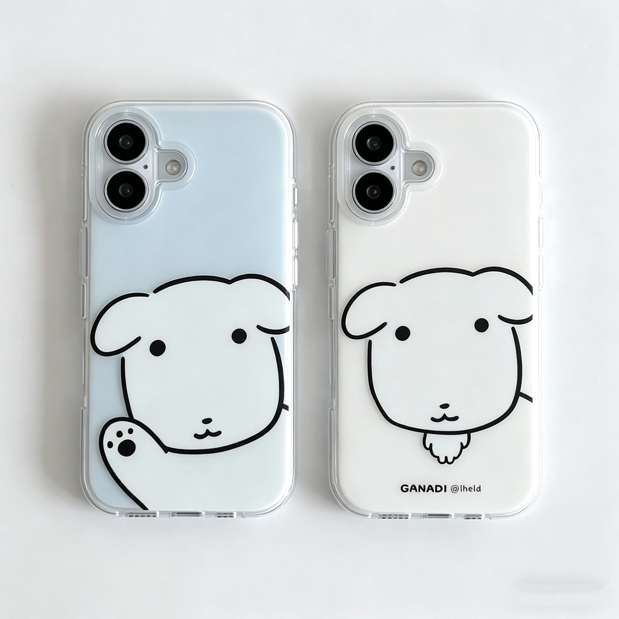 korean Ins Lovely Puppy Phone Case for Samsung Galaxy A37 A57 A17 A56 A36 A26 A73 A55 A54 A53 A52 A34 A33 A23 A14 A13 4G5G Cover