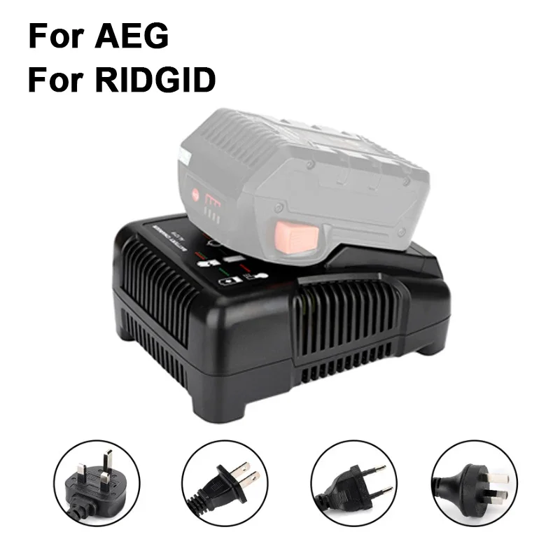 2A Charging Current Replacement Li-Ion Battery Charger for RIDGID/AEG 14.4V 18V Lithium Battery Power Tool Charger Best price