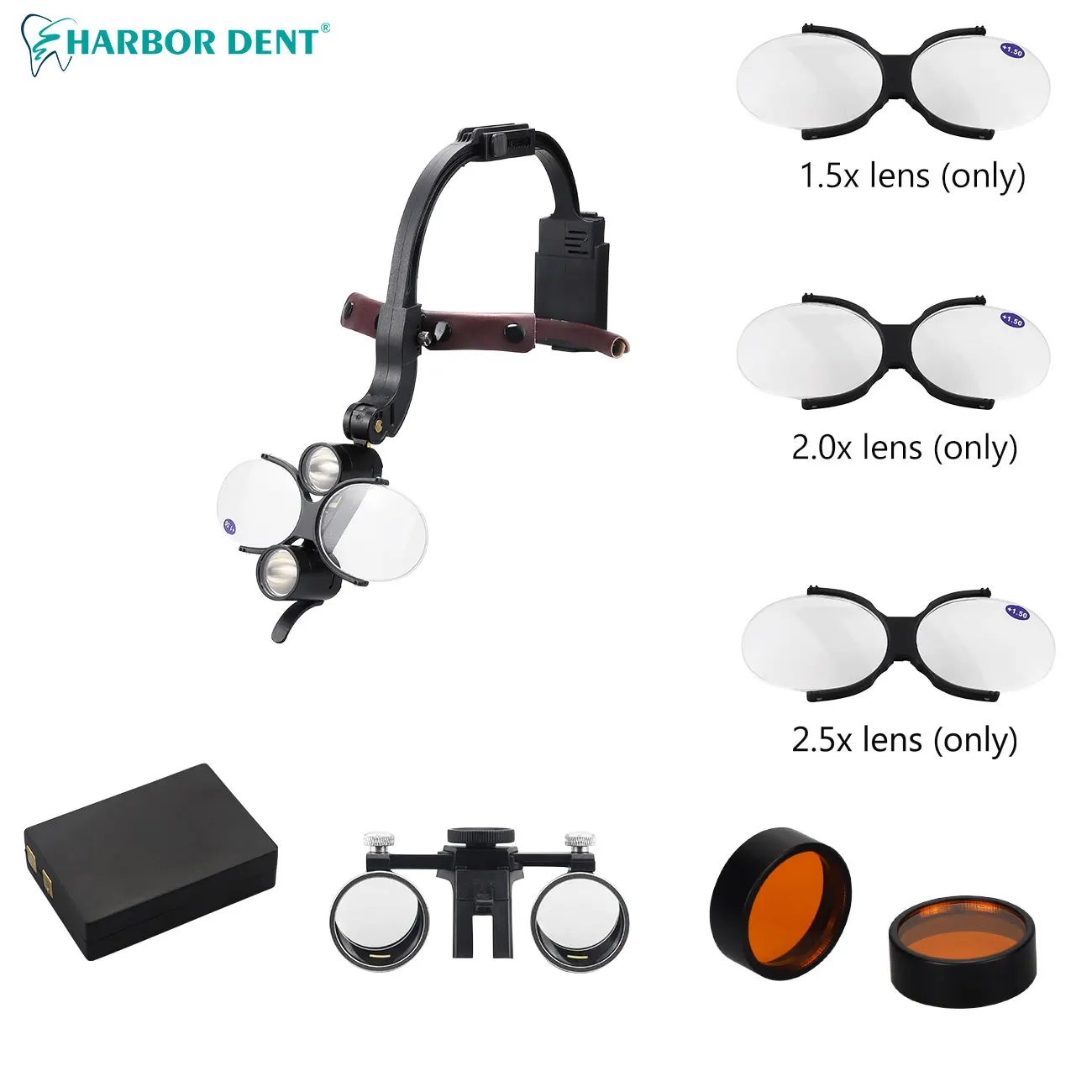 Dental Headlamp  Accessories Dentist Laboratory Equipment