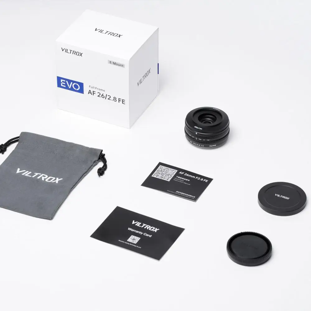Viltrox 26mm F2.8 EVO Pancake Lens AF Full Frame Prime Lens voor Sony E-Mount A7CII A7C A7IV A7III A7RV A7RIV A6700 Nikon Z-Mount