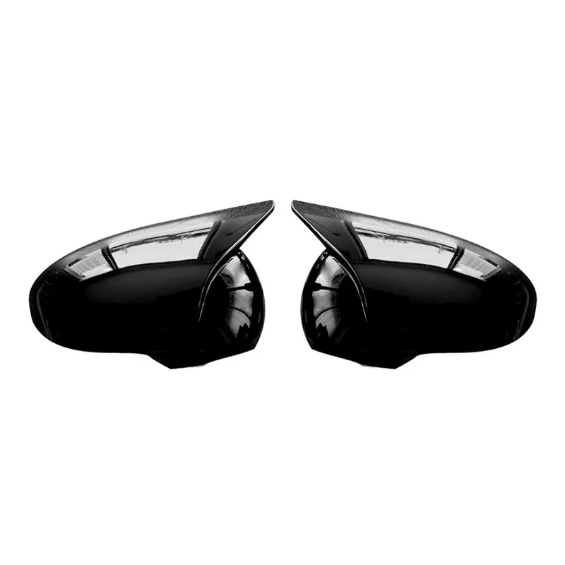 مناسبة لغطاء مرآة الرؤية الخلفية Toyota Avensis T270 09-15، غطاء مرآة عكسي، غطاء عاكس منقوش من ألياف الكربون