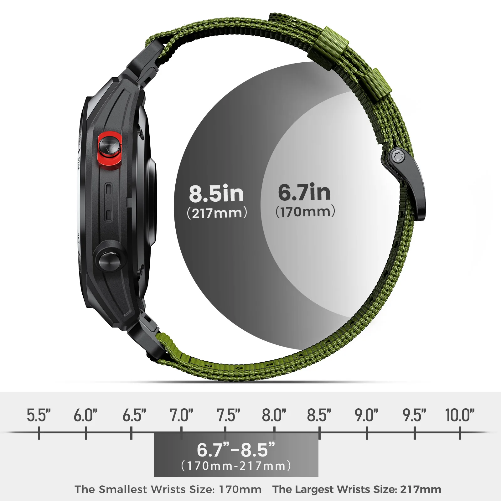 26 مللي متر 22 مللي متر النايلون سريعة تناسب حزام ل Garmin Fenix8 8X 7X 7 Pro Fenix 6X 6 5X 5Plus Tactix 7 Forerunner 965 955 إندورو 2 حلقة الفرقة