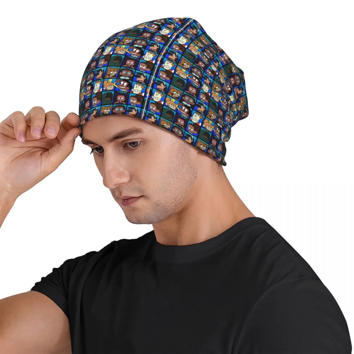 Craig Of The Creek Characters Blue Unisex Adult Beanies Caps Knitted Bonnet Hat Warm Fashion Autumn Winter Outdoor Skullies Hats