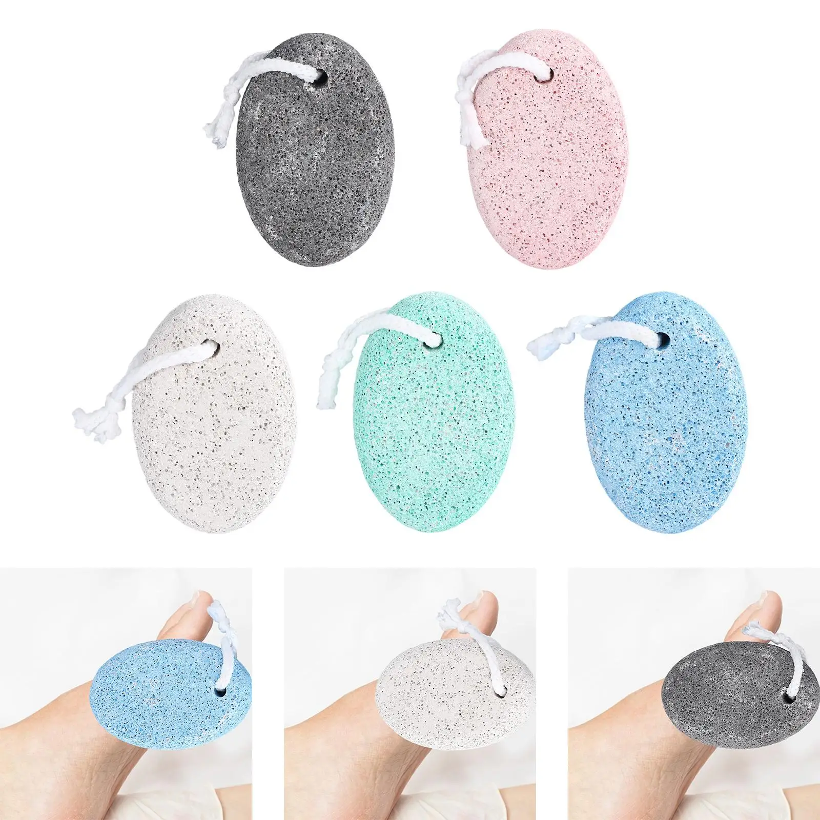 Вулканическая пемза для ног, педикюрный скраб, инструмент, портативная пилка для удаления жесткой кожи, отшелушивающая пилочка для ног для локтей, тела, пятки