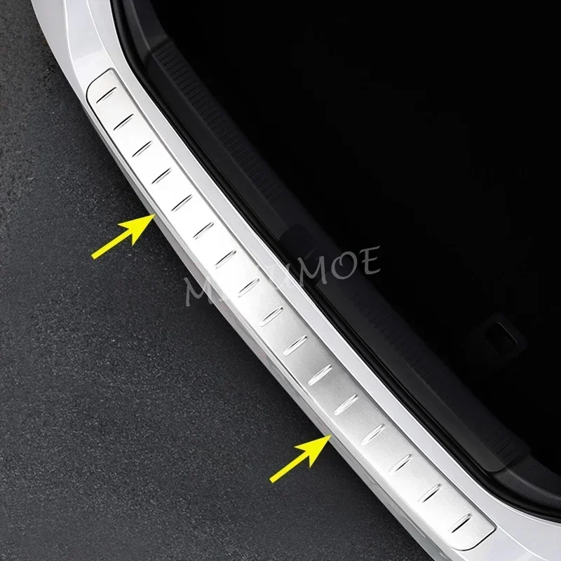

Stainless Steel Rear Bumper Protector Trunk Sill Guard For Toyota Camry 2018 2019 2020 2021 2022 2023 2024 2025