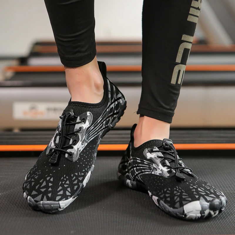 Unisex Shoes For Women Fitness Treadmill Indoor Outdoor Speed Interference Water Beach Couples Swimming Shoe Men Aqua Sneakers image 2
