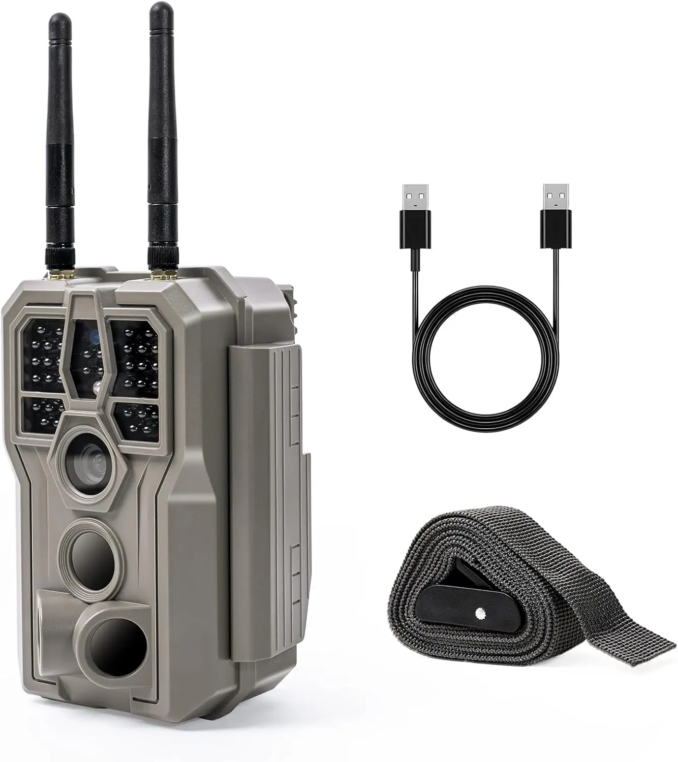 

Камера слежения E8 2.0 WiFi, видео 4K, фото 64 МП, дальность действия 165 футов, двойные антенны, просмотр в реальном времени, ИК-подсветка без бликов, обнаружение движения