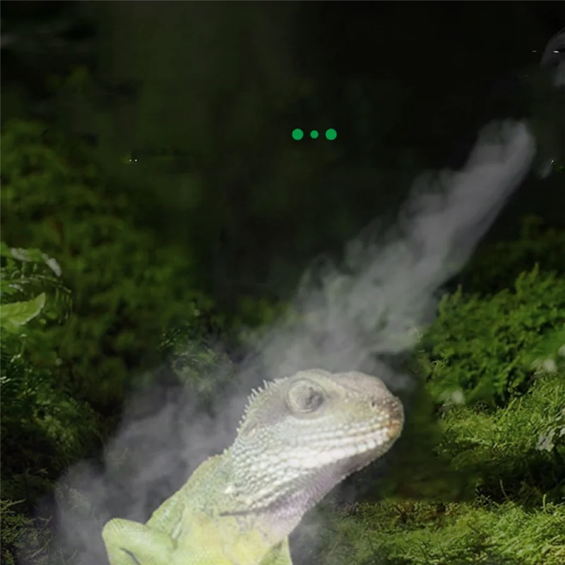 ABLN-2.5L Reptile Fogger Mister, Humidificador para reptiles con diseño de tanque de agua integrado para fugas reducidas, Ultra silencioso