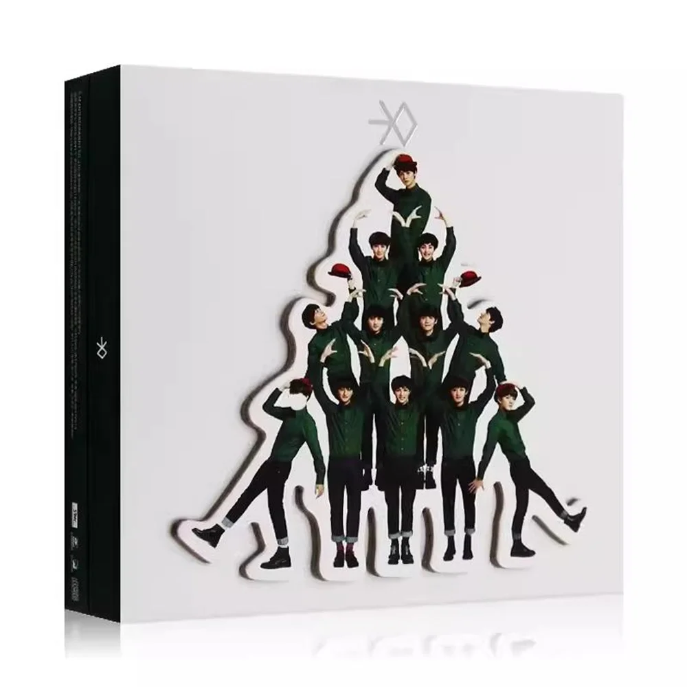 ألبوم EXO الكوري CD Works Complete Works Roar/Miracle of ديسمبر/OXO/MAMA ألبوم القرص المضغوط الكوري