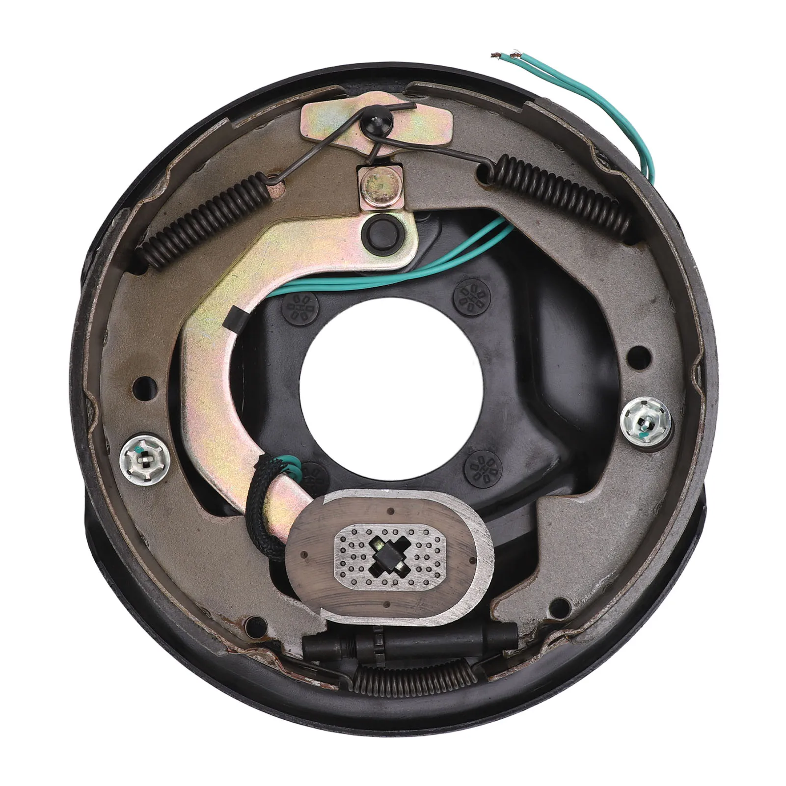 Trailer Electric Brake Assembly 10 Inch Sensitive Response Efficient Deceleration 10in Electric Trailer Brake for Trailer Axle