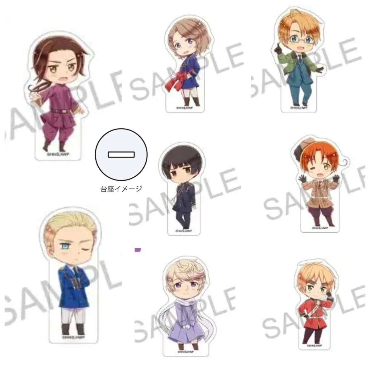 Game APH Russia Germany Japan Italy America England France Acrylic Stand Doll Anime Figure Model Plate Cosplay Toy Gift