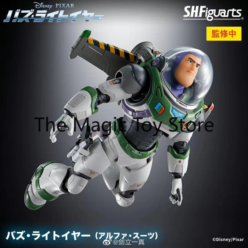 Authentische Bandai SHF Toy Story Buzz Lightyear Film-Edition Spielfigur Sammlerstück Geburtstagsgeschenk