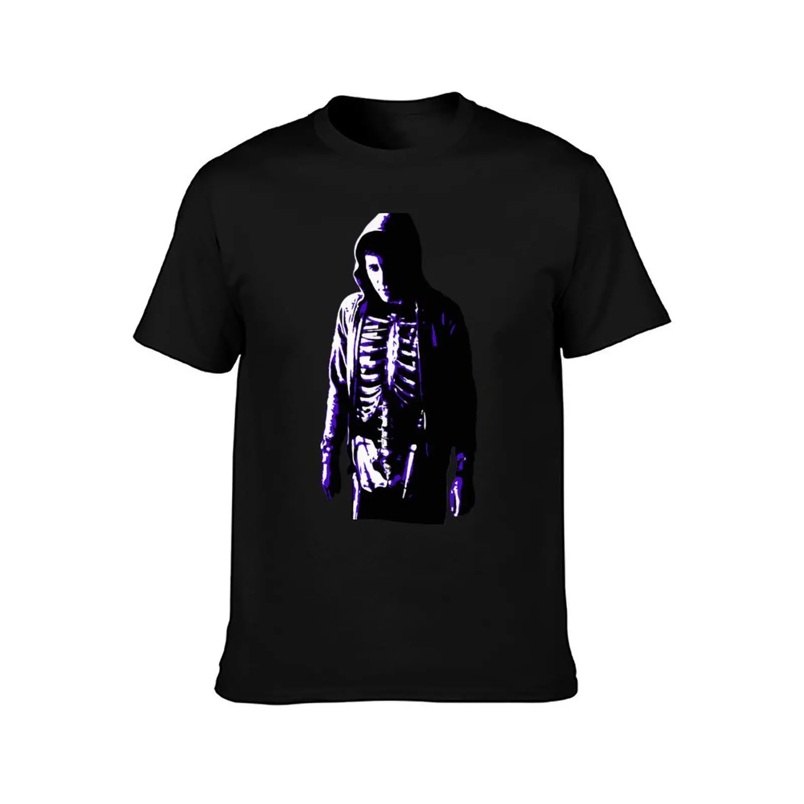 Donnie Darko Skeleton T-Shirt Summer Casual Cotton Tee Oversized Streetwear Tops Vintage Graphic Print Unisex Men Women
