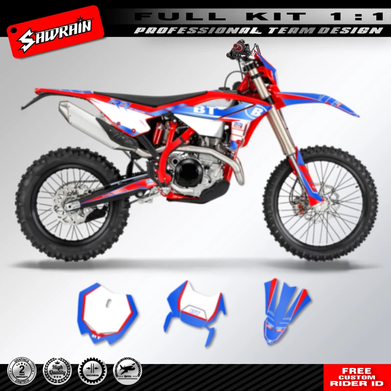 

Sawrain Motorcycle Sticker Custom Team Graphics Backgrounds Decals Stickers Kit For Beta RR ENDURO 2023 2024 2025 009