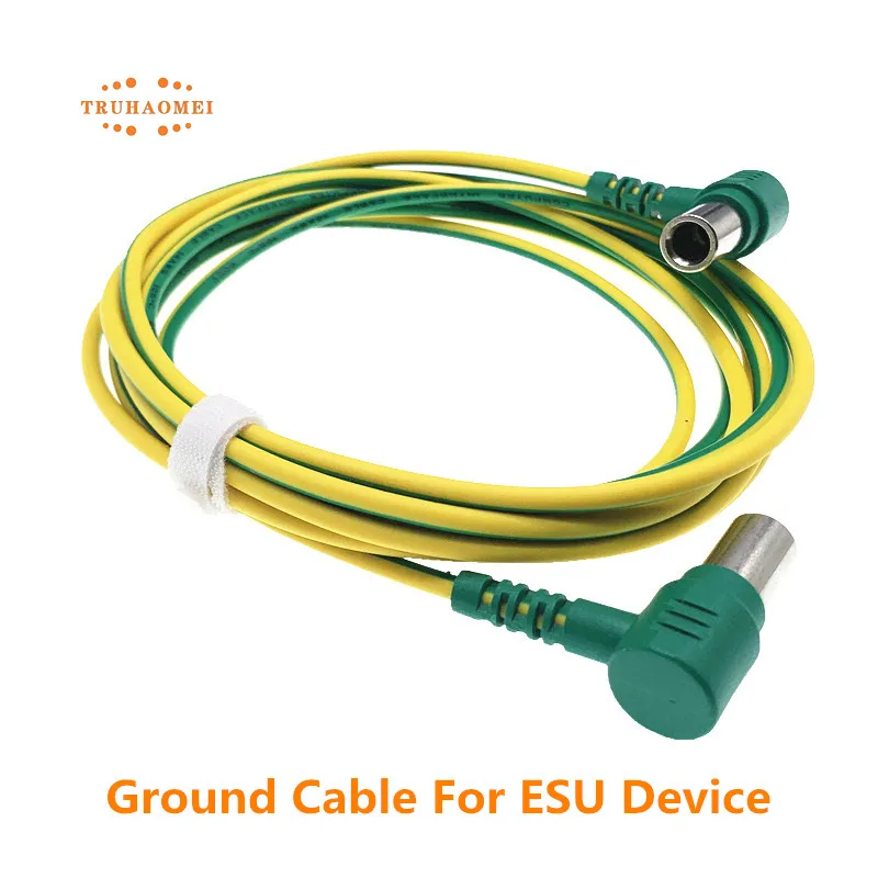 Medical Grounding Wire Earth Cable Ground Connector For High Frequency Electrotome ESU Patient Monitor ECG Machine