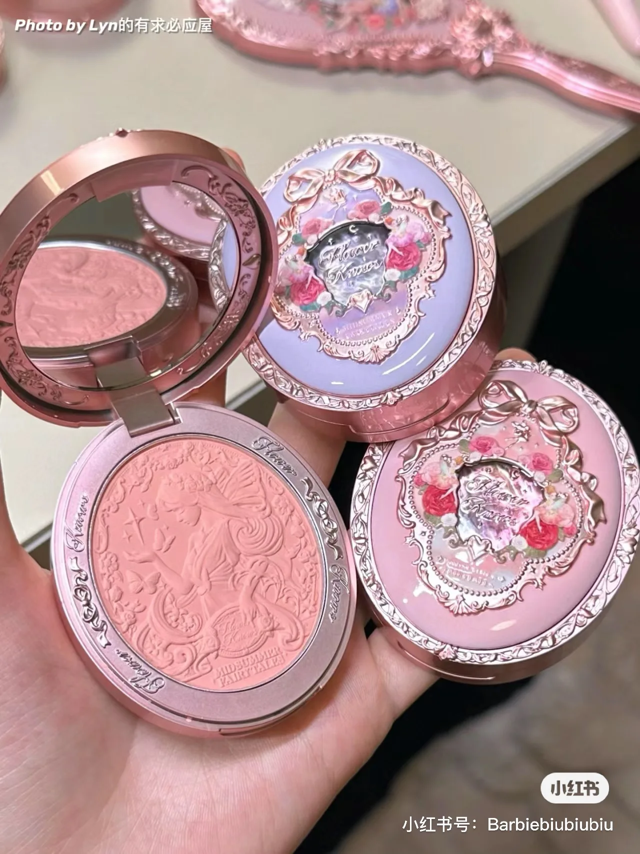 

Flower Know Midsummer Fairytales Series Relief Matte Blush Light And Delicate Color Blush Cream Makeup 5g