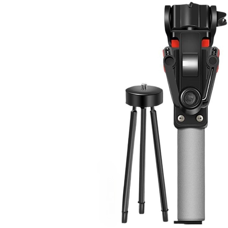 

Bluetooth wireless 360-degree electric rotating gimbal panoramic selfie stick, live stream bracket selfie artifact