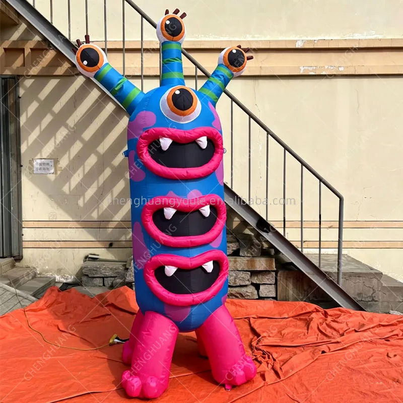 Giant Inflatable One Eyed Monster Halloween Party Nightclub Decoration Creative Parade Exhibition Display Props