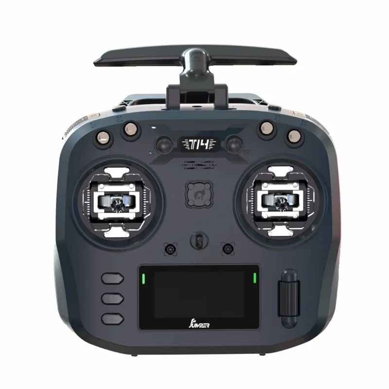 2024 Jumper T14 2,4 GHz/915 MHz EDGETX/ELRS 1 W pilot czujnik Halla 2.4 cala OLED nadaje się do dronów FPV Racer Traversing