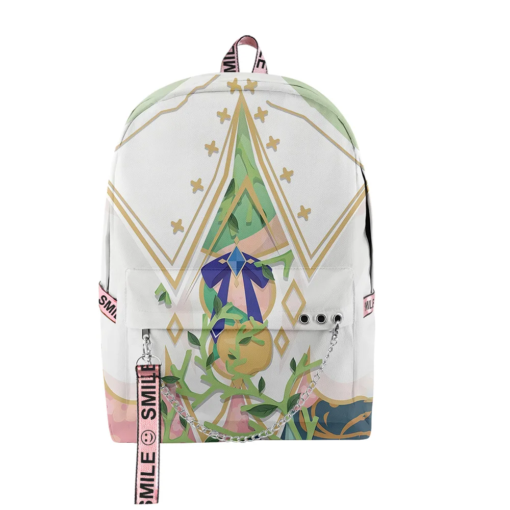 Trendy Popular Hololive VTuber Ceres Fauna 3D Print School Bags Unisex Oxford Waterproof Notebook multifunction Travel Backpacks