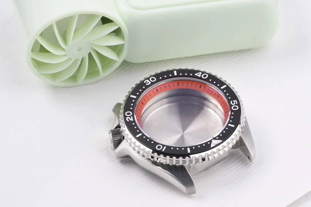 SKX 316L Edelstahl-Taucheruhrengehäuse, 3,8 Uhr, 28,5 mm Zifferblatt, Saphirglas, 200 m wasserdicht, für NH35/36/4R/6R-Uhrwerk – Detail 10