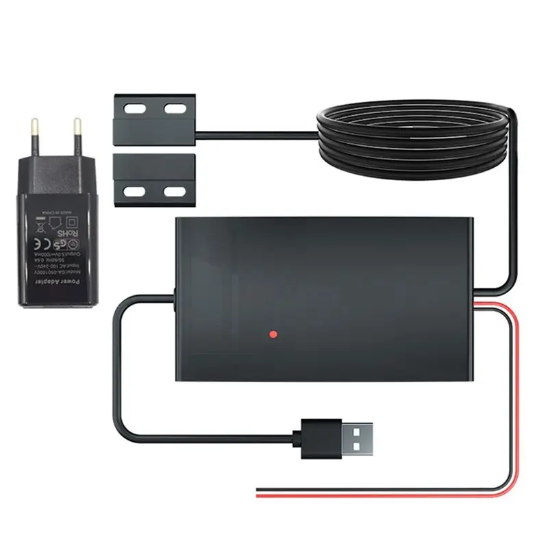 FFYY-With Tuya Garage Door Controller Smart Home WIFI Door Opener Automatic Work With Alexa Home Voice Control App EU Plug