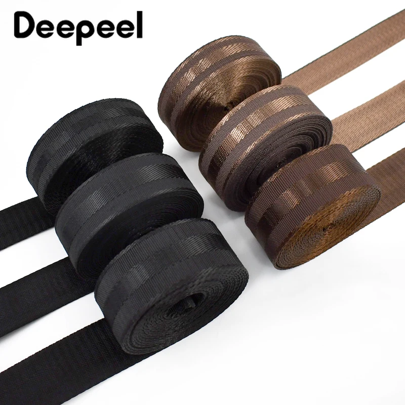 5/10 متر 25/32/38 مللي متر النايلون حزام حزام طوق الحيوانات الأليفة سلامة التحيز ملزمة الشريط الزخرفية جديلة حزام حبال الفرقة الخياطة اكسسوارات #4