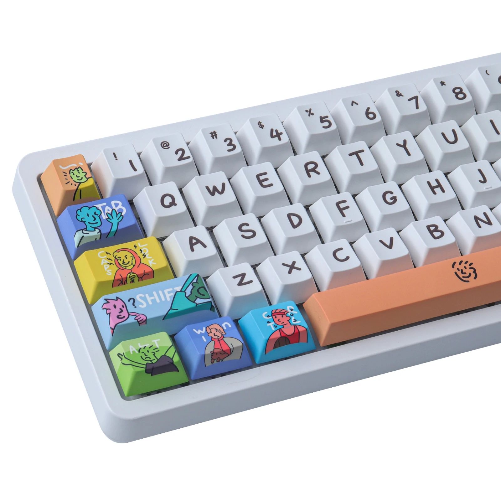 

Необычные колпачки для клавиш GMK, 134 клавиши, материал PBT, профиль Cherry для Cherry MX Switch 61/64/68/75/84/87/98/104, механическая клавиатура