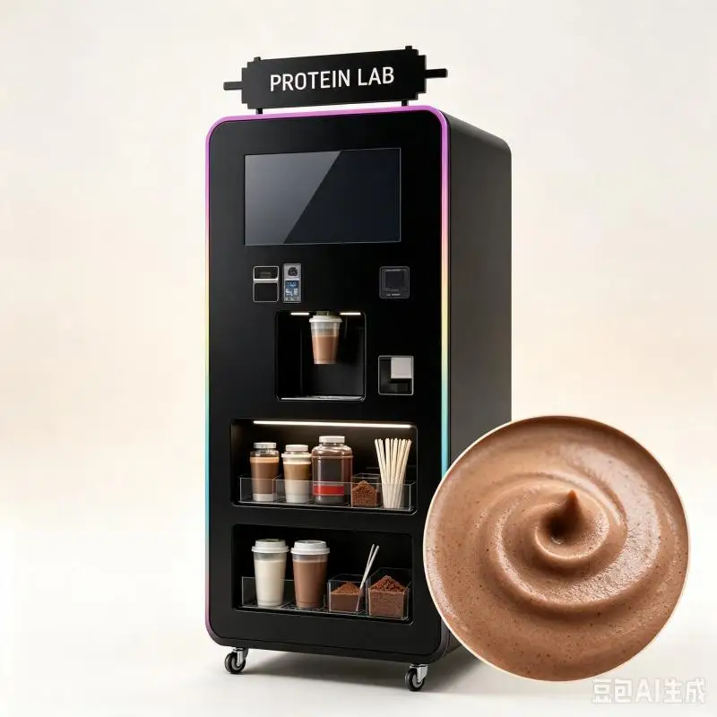 Smart Customized Protein Shake Vending Machine Automatic Drink Preparation System Fitness Nutrition Station Commercial Machine
