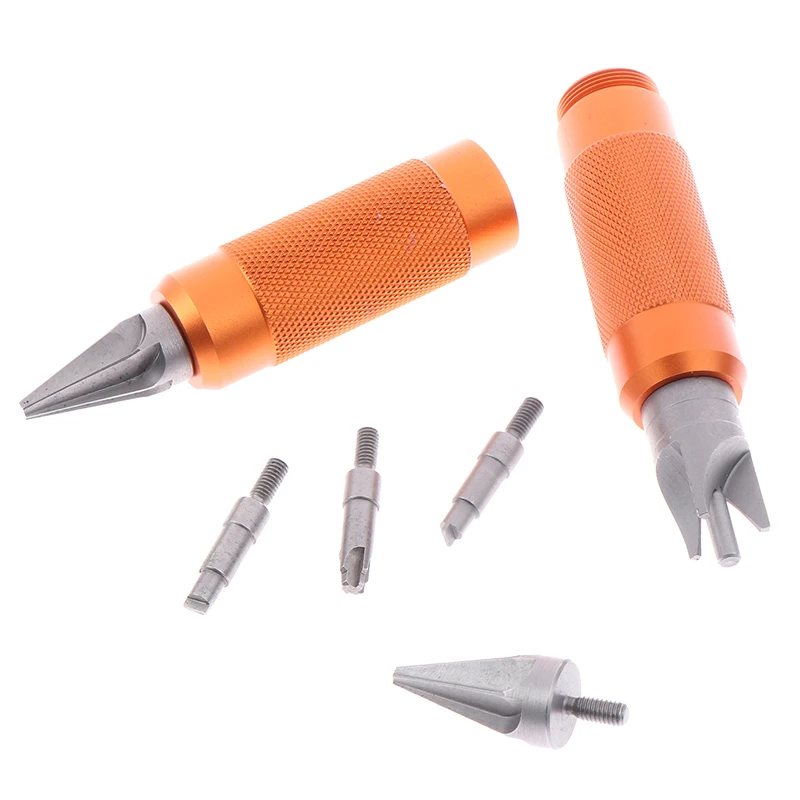 1Pc Case Prep Multitool Case Chamfer Deburring Hand Tools for Reloading Primer Pocket Cleaners Reamers for Removing Crimps