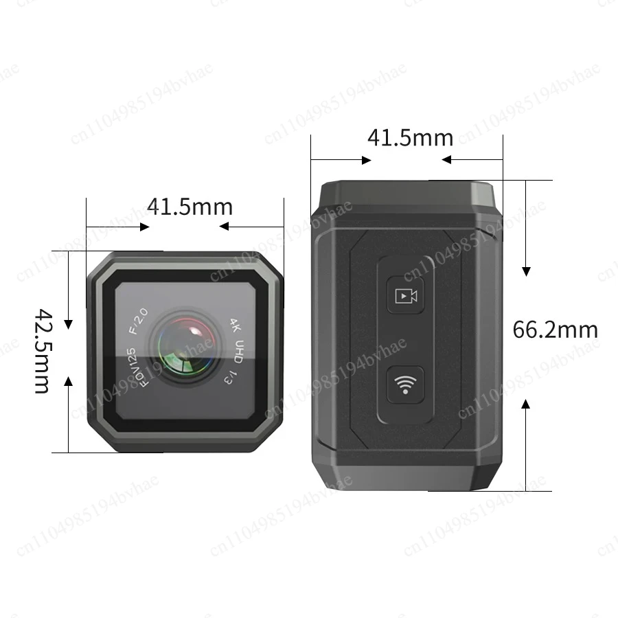 

4K High-definition Waterproof Sports Camera Helmet Riding Camera WIFI with Screen