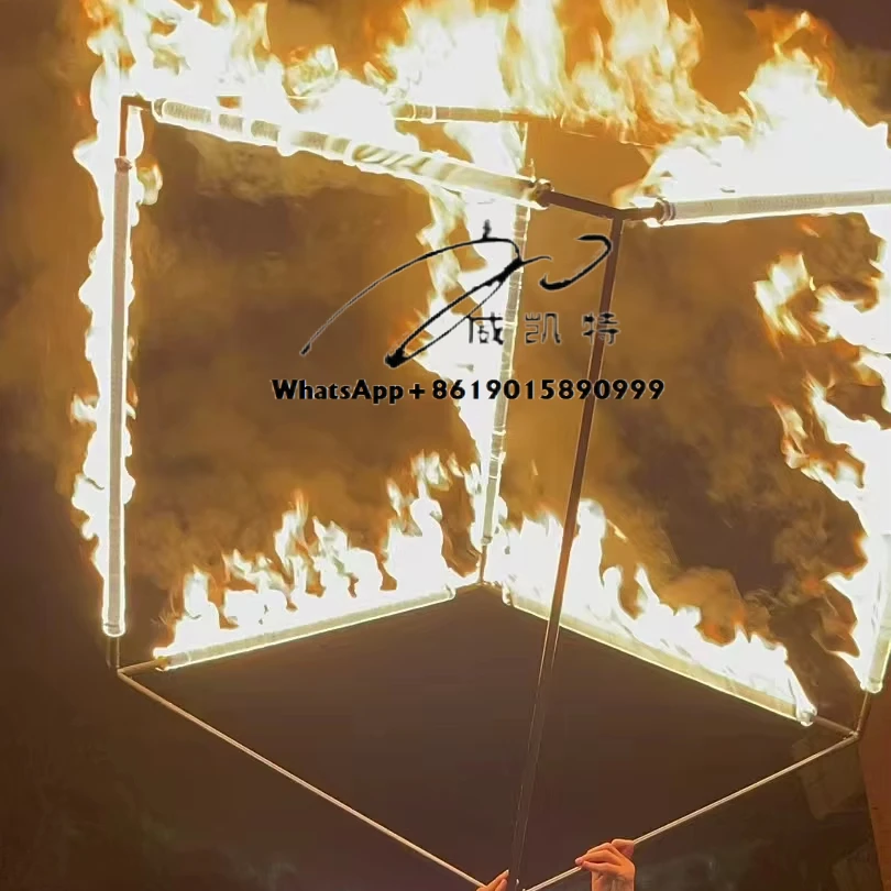 Large Fire Cube for Fire Juggling Fire Performance