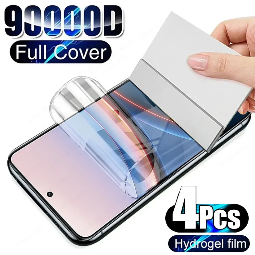

4Pcs Hydrogel Film Screen Protector For Poco F7 Ultra X7 Pro 5G F6 X6 X5 F5 F4 X4 M4 M6 X3 Pro F3 M5 Film For Poco F7 Ultra Film