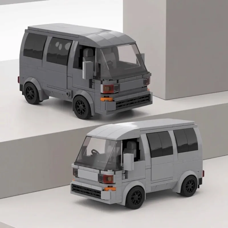 

MOC Creative Design City Classic Minivan Building Blocks Models DIY Children's Puzzle Assembly Toys Boy's Birthday Gift Ornament